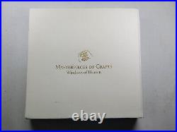 2013 Cook Islands Chartres Cathedral Windows of Heaven 50g Silver Coin withBox+COA
