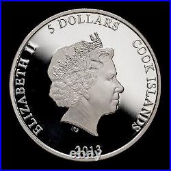 2013 Cook Islands Japan Emperor Tortoise Sea Turtle Longevity Silver Coin WWF 2013 Cook Islands Japan Emperor Tortoise Sea Turtle Longevity Silver Coin WWF