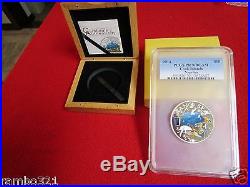 2014 $10 Cook Islands Nano Sea PCGS NGC PR70 Silver Coin with Nano Chip BUllion