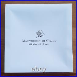 2014 Cook Islands $10 WINDOWS OF HEAVEN Buenos Aires Proof Silver Coin