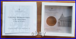 2014 Cook Islands $10 WINDOWS OF HEAVEN Buenos Aires Proof Silver Coin