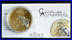 2014 Cook Islands $5 Bee Shades of Nature Silver Coin