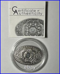 2014 Cook Islands Florence Ceilings of Heaven Last Judgment Nano Silver Coin