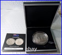 2014 Cook Islands Sixth Crusade Frederick II Antique Finish Silver Coin