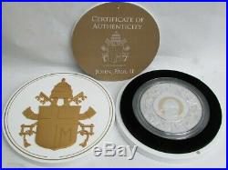 2014 Silver Proof Kilo 1000 Grams Puzzle Pope Saint John Paul Coin Boxed Set