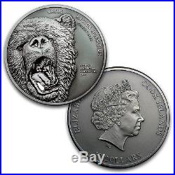 2015-2017 Cook Islands 3-Coin Silver North American Predators Set SKU #105013
