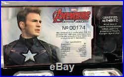 2015 $2 5-COIN Set Avengers Age Of Ultron NGC PF70 First Relases POP of 140