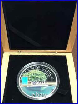 2015 COOK ISLANDS $10 NANO LIFE'NANO CHIP EVOLUTION' 50Gram SILVER PROOF COIN