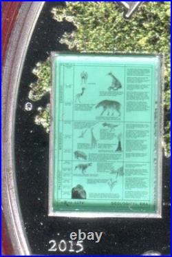 2015 Cook Islands $10 50 Gram Silver Coin Nano Life Only 1000 Minted