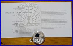2015 Cook Islands 10$ Windows Of Heaven Jerusalem Silver Proof Coin