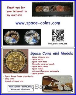 2015 Cook Islands, Chondrite Impact, NWA 4037 meteorite coin! $5 silver + box