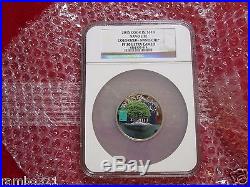 2015 Cook Islands Is Nano Life. 999 1.5 oz Silver Coin with Nano Chip $10 NGC PF70