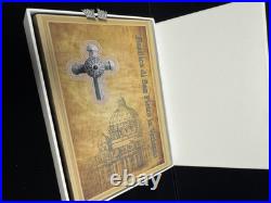 2016 100g Silver Ultra High Relief Cook Islands St Peters Basilica Coin