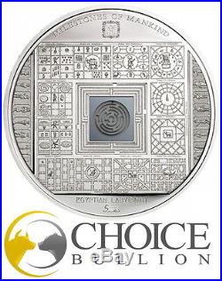 2016 $10 Milestones Of Mankind 50g Proof Cook Islands Silver Coin