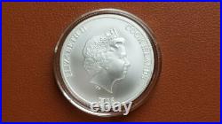 2016 COOK ISLANDS BOUNTY SHIP COIN $1 Elizabeth II 1OZ SILVER SUPER RARE CAPSULE