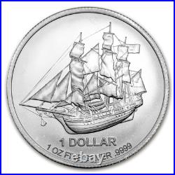 2016 COOK ISLANDS BOUNTY SHIP COIN $1 Elizabeth II 1OZ SILVER SUPER RARE CAPSULE