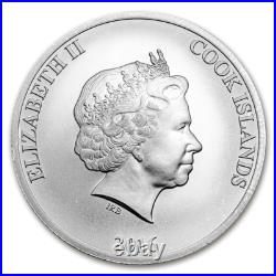 2016 COOK ISLANDS BOUNTY SHIP COIN $1 Elizabeth II 1OZ SILVER SUPER RARE CAPSULE