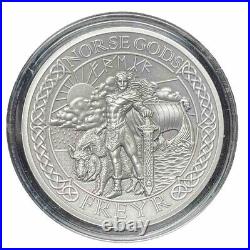 2016 Cook Islands $10 Fine Silver 2oz Norse Gods 9 Coin Set #15-22