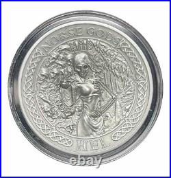 2016 Cook Islands $10 Fine Silver 2oz Norse Gods 9 Coin Set #15-22