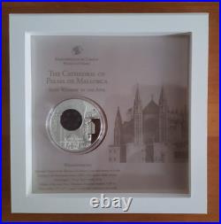 2016 Cook Islands $10 WINDOWS OF HEAVEN LA SEU CATHEDRAL OF PALMA, Mint