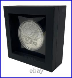 2016 Cook Islands $25 Fine Silver 5oz 7 Summit Series Denali #12-34