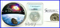 2016 Cook Islands $2 Tamdakht Meteorite First Strike PCGS MS69 with COA AND BOX