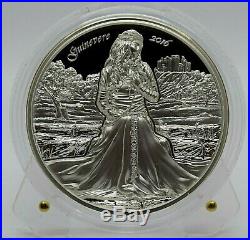 2016 Cook Islands Guinevere Camelot Knights Round Table 2 Oz coin