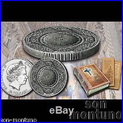 2016 Cook Islands ST PETERS BASILICA 4 Layer 100g Antique Finish Silver Coin