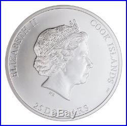 2016 Cook Islands Silver $25 Seven Summits Denali Buffalo MS70 NGC Coin