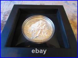 2016 DENALI ALASKA 7 Summits 5 oz Silver Proof Coin $25 Cook Islands CIT