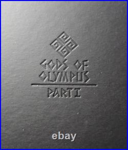 2016 Gods of Olympus Pt I 4x 2oz AG High Relief Antiqued Cook Isl Coins Box COA