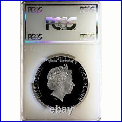 2016 Her Majesty Queen Elizabeth II 3 oz silver coin Cook Islands
