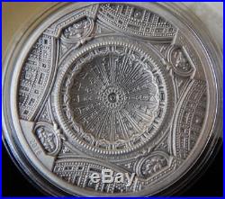 2016 St. Peter’s Basilica Cook Islands $20 4-Layer 100g. 999 Silver Coin Box/COA
