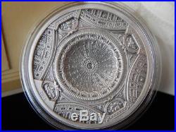 2016 St. Peter's Basilica Cook Islands $20 4-Layer 100g. 999 Silver Coin Box/COA