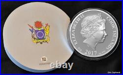 2017 $25 Cook Islands 200th Anniv of the Bicycle Mother Pearl 5oz silver
