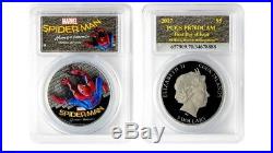 2017 $5 Marvel Spider-Man Homecoming Silver PCGS PR70 First Day of Issue WithOGP