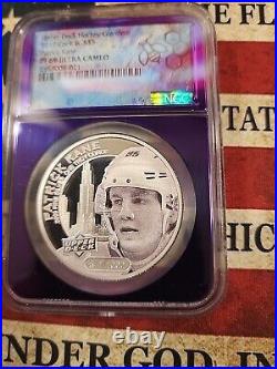 2017 COOK IS. Patrick Kane Upper Deck. 9999 coin NGC Proof PR69ULTRA NHL Hockey