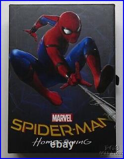 2017 Cook Is. 1oz Spider-Man Homecoming Silver Black Proof PR70DCAM PCGS 27332
