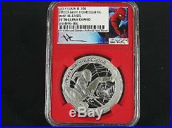 2017 Cook Isl, Spiderman Homecoming NGC Pf 70 Ucam Mercanti Signed FR