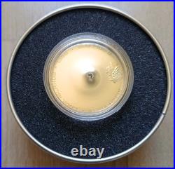 2017 Cook Island Chergach Meteorite Medal 1/2 oz Silver Coin Box / COA
