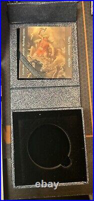 2017 Cook Islands 2oz Silver $10 coin Thor's Hammer NGC Graded MS70 with COA