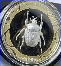 2017 Cook Islands, $5. 1oz. 999 Scarab Selection 3 Coin Set. 499 Mintage. #6-14