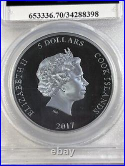 2017 Cook Islands $5 Fantastic Beast Coin Graded PR 70 DCAM by PCGS Low Mintage