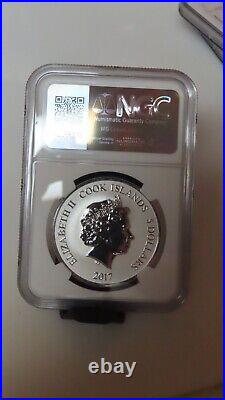 2017 Cook Islands Daniel Sedin Upper Deck. 9999 NGC REVERS Proof PR68 NHL Hockey