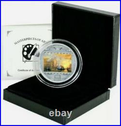 2017 Cook Islands Masterpieces of Art William Turner Ulysses 3oz Silver Coin