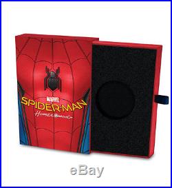 2017 Cook Islands Silver $5 Spider-Man Homecoming PF70 UC FDOI NGC Coin