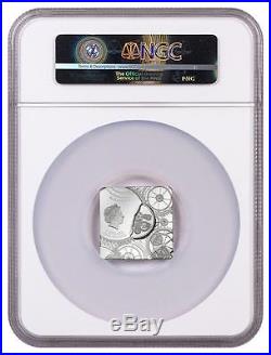 2017 Cook Islands Silver $5 Time Capsule PF70 UC ER NGC Coin RARE