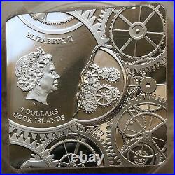 2017 Cook Islands Time Capsule 1 oz. Silver 1ST STRIKE Proof Coin PCGS PF70DCAM