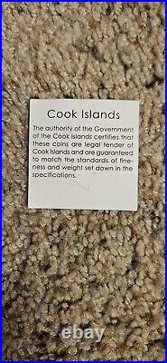 2017 Cook Islands Time Capsule Five Dollar 1 Ounce Silver Coin