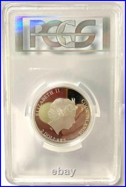 2017 Cook Quilling Bird Art. 999 Silver $2-PCGS PR69DCAM with OGP